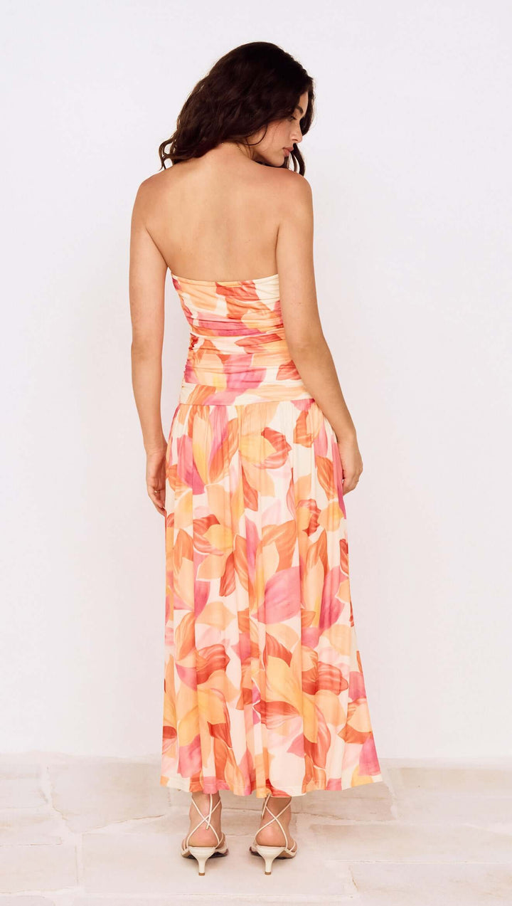 Solana Mesh Midi Dress