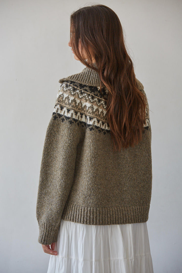 Sommet Half Zip Sweater