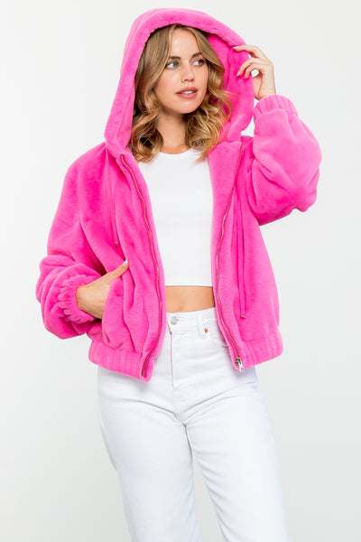 Faux Fut Jacket