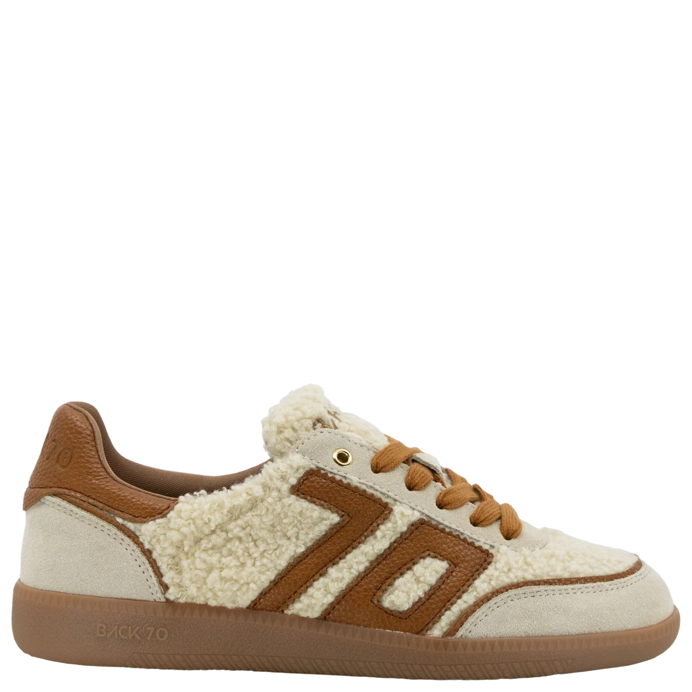 Teddy Fu in Milk Ice Cuoio Sneakers