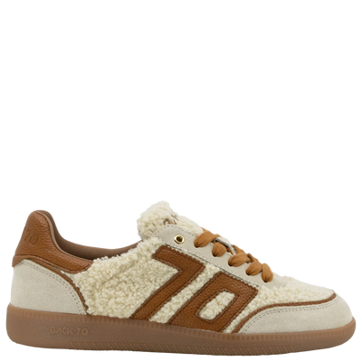 Teddy Fu in Milk Ice Cuoio Sneakers