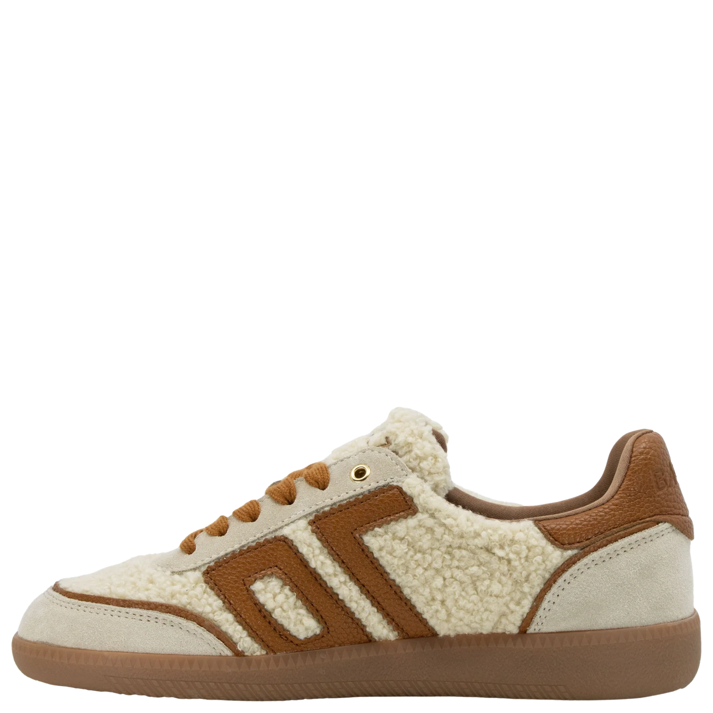 Teddy Fu in Milk Ice Cuoio Sneakers