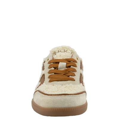 Teddy Fu in Milk Ice Cuoio Sneakers