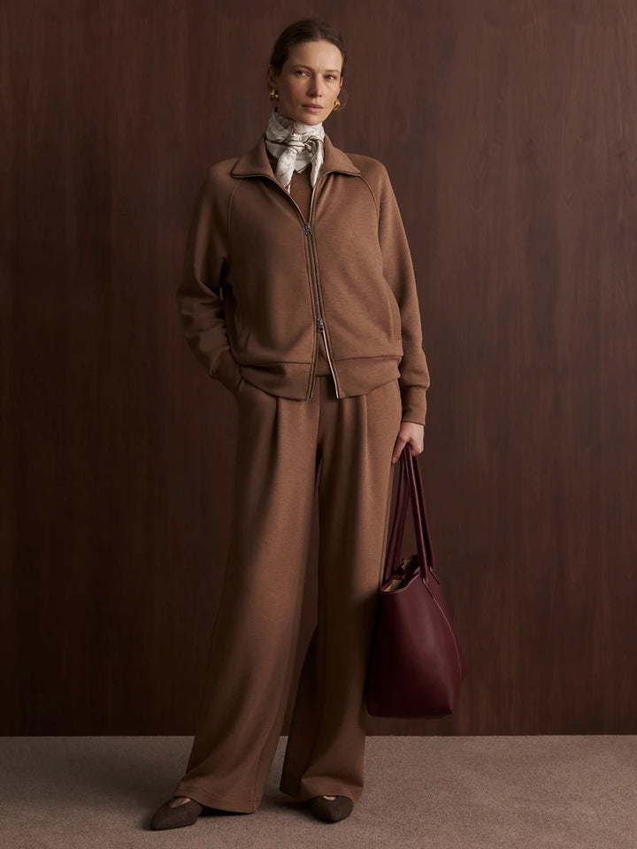 The Extra Wide Leg Pant 29.5 - Golden  Bronze Marl