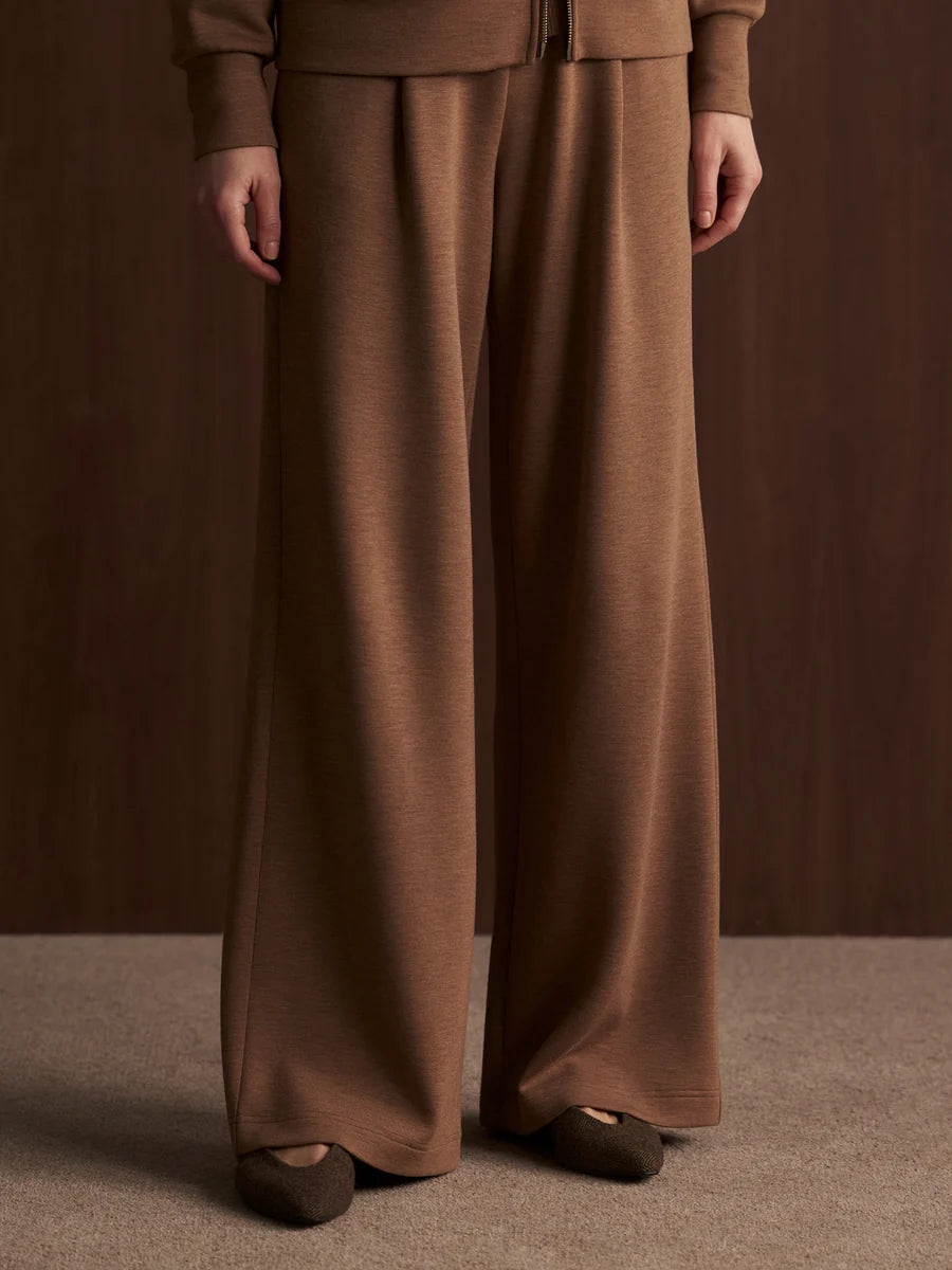 The Extra Wide Leg Pant 29.5 - Golden  Bronze Marl