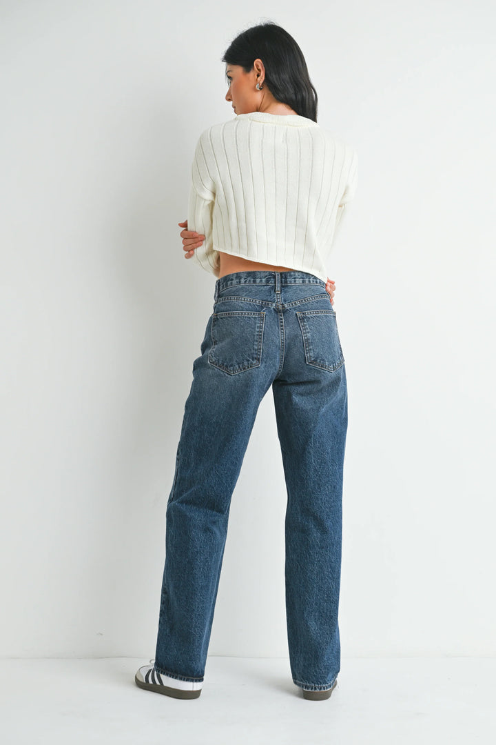 The Relaxed Straight Leg Jean