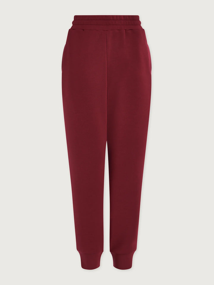The Slim Cuff Pant 25 in New Maroon