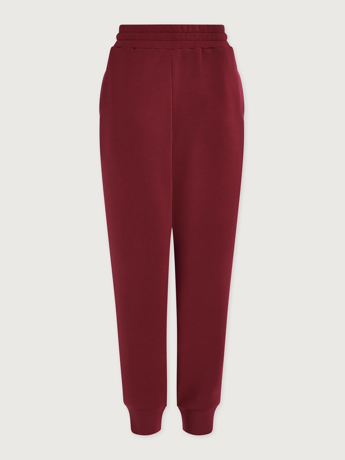The Slim Cuff Pant 25 in New Maroon