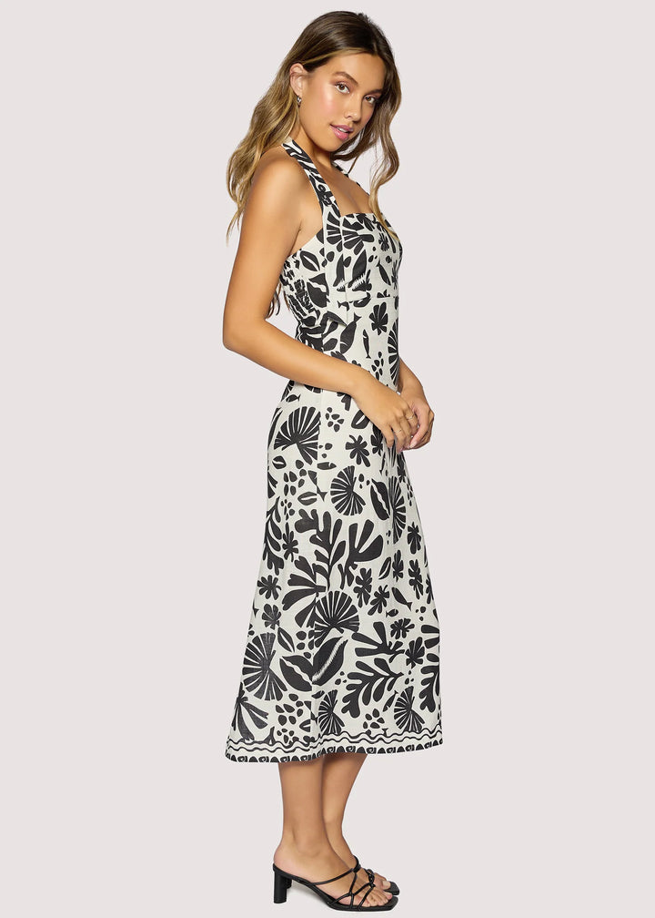 Tropical Bliss Midi Dress