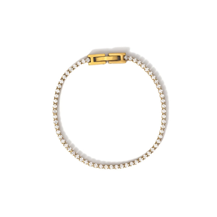 Waterproof 2mm Tennis Bracelet