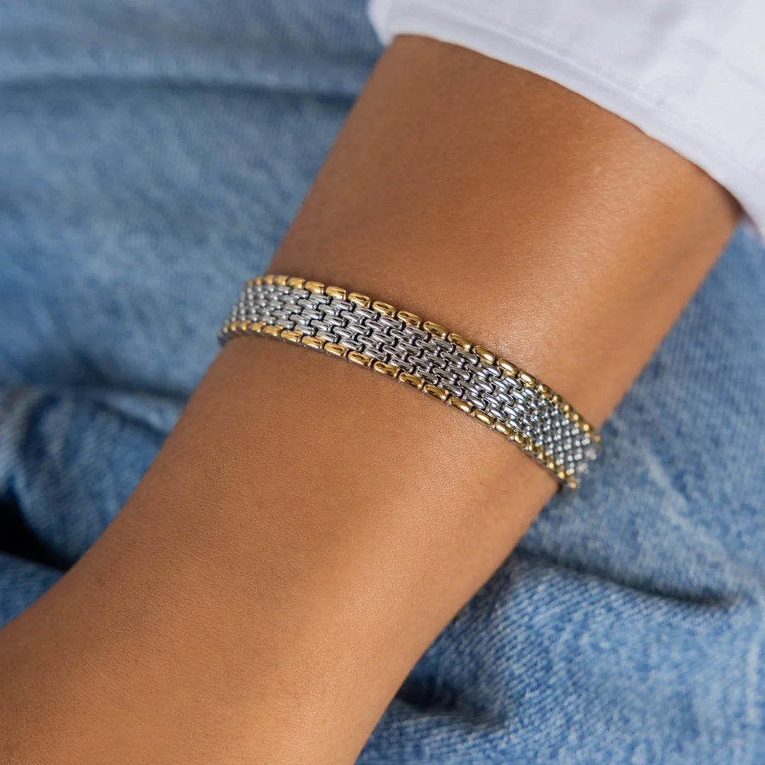 Waterproof Chunky Gold Bracelet