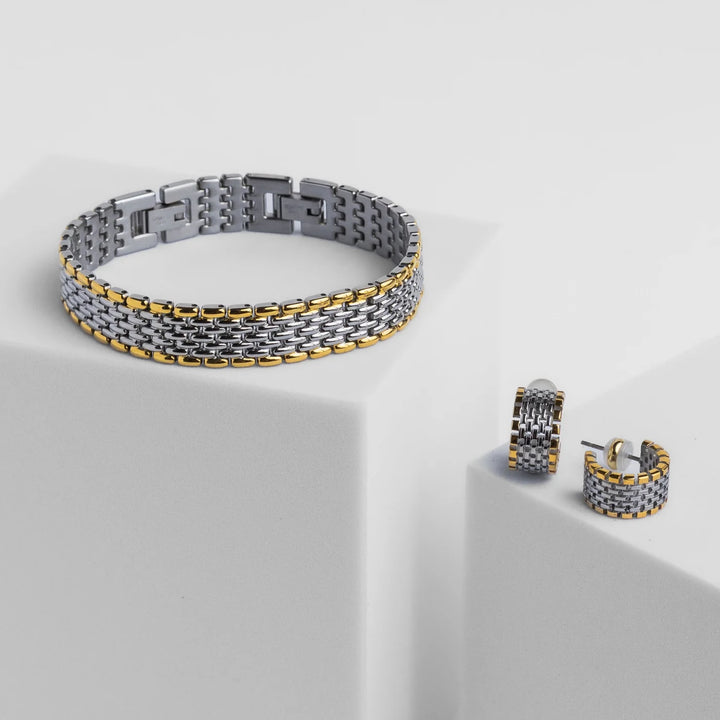 Waterproof Chunky Gold Bracelet