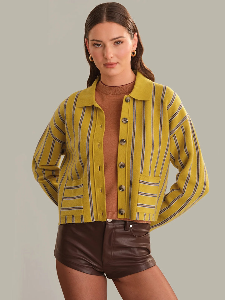 Waverly Vertical Stripe Shacket