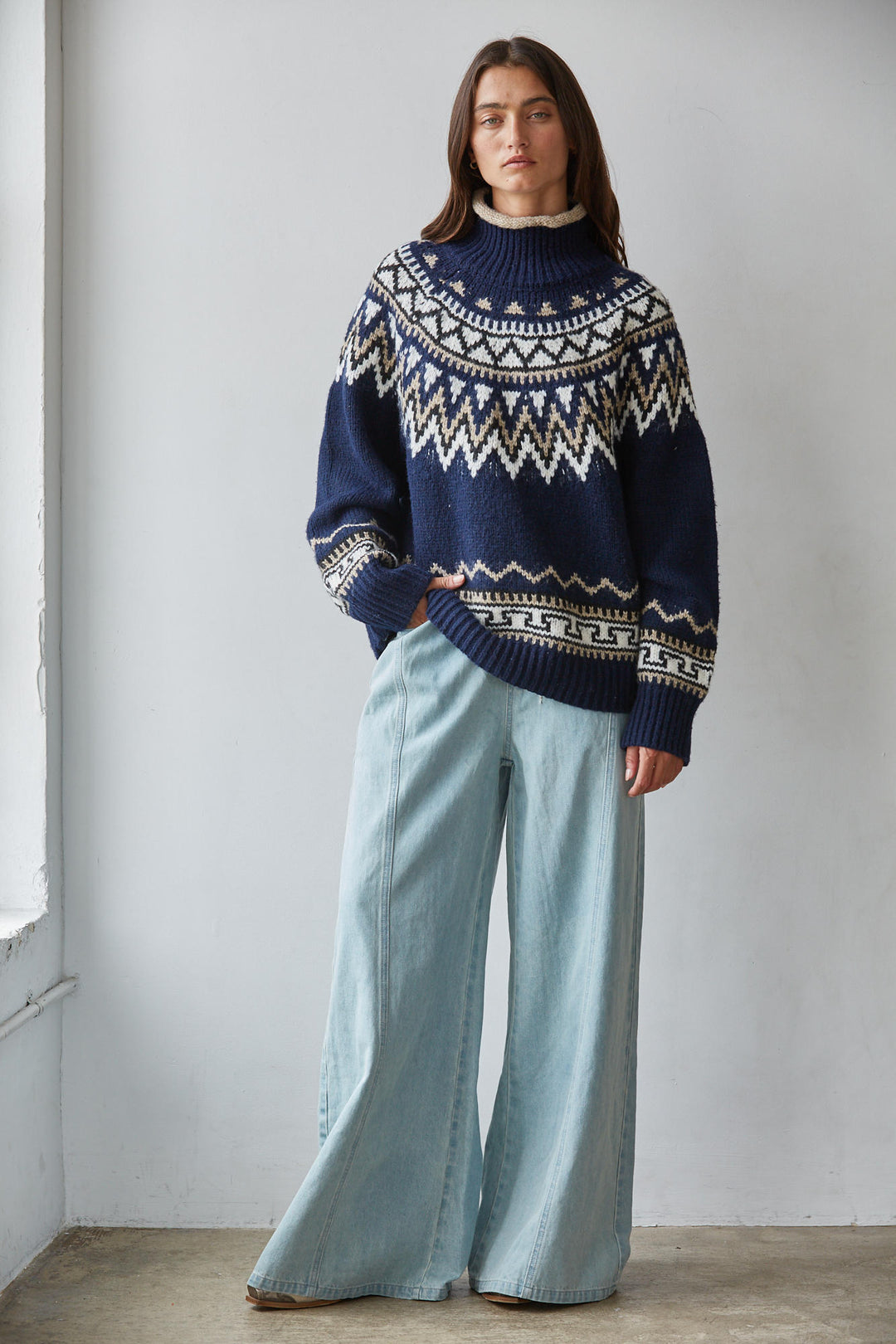 Yuki Mock Sweater