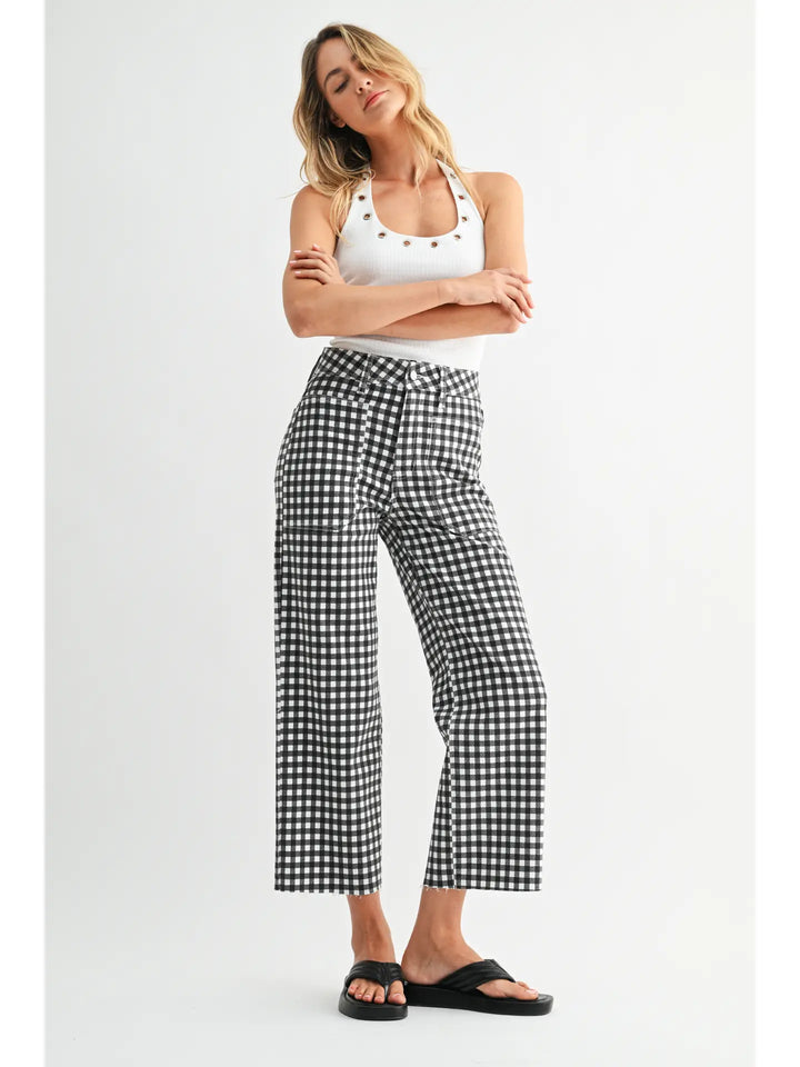 Gingham Denim