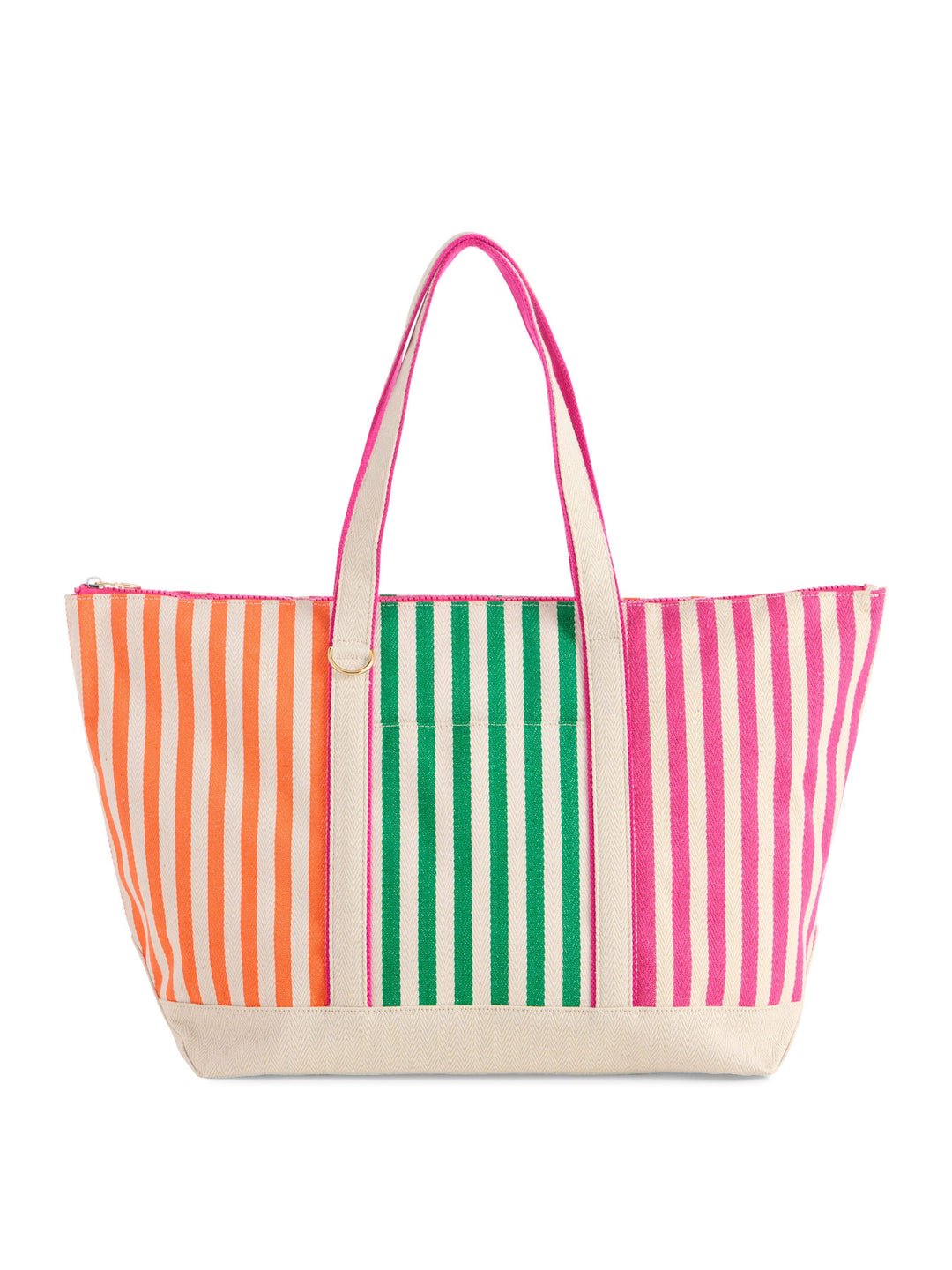 PORT STRIPE TOTE: BLUE