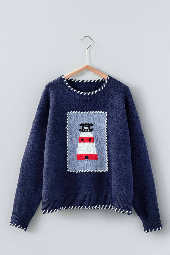 Whipstitch Lighthouse Sweater