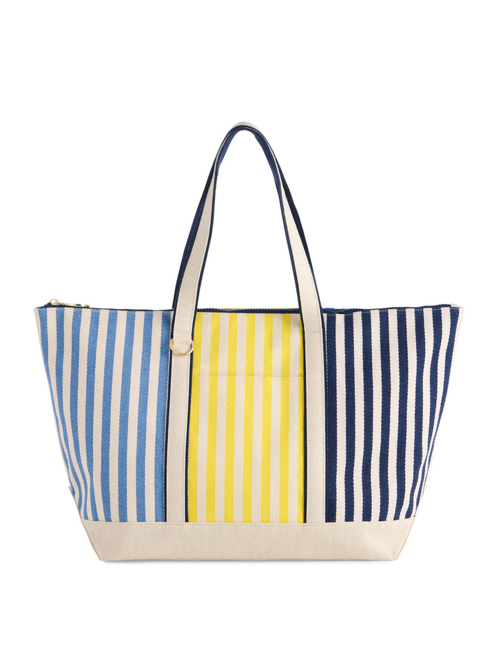 PORT STRIPE TOTE: MULTI