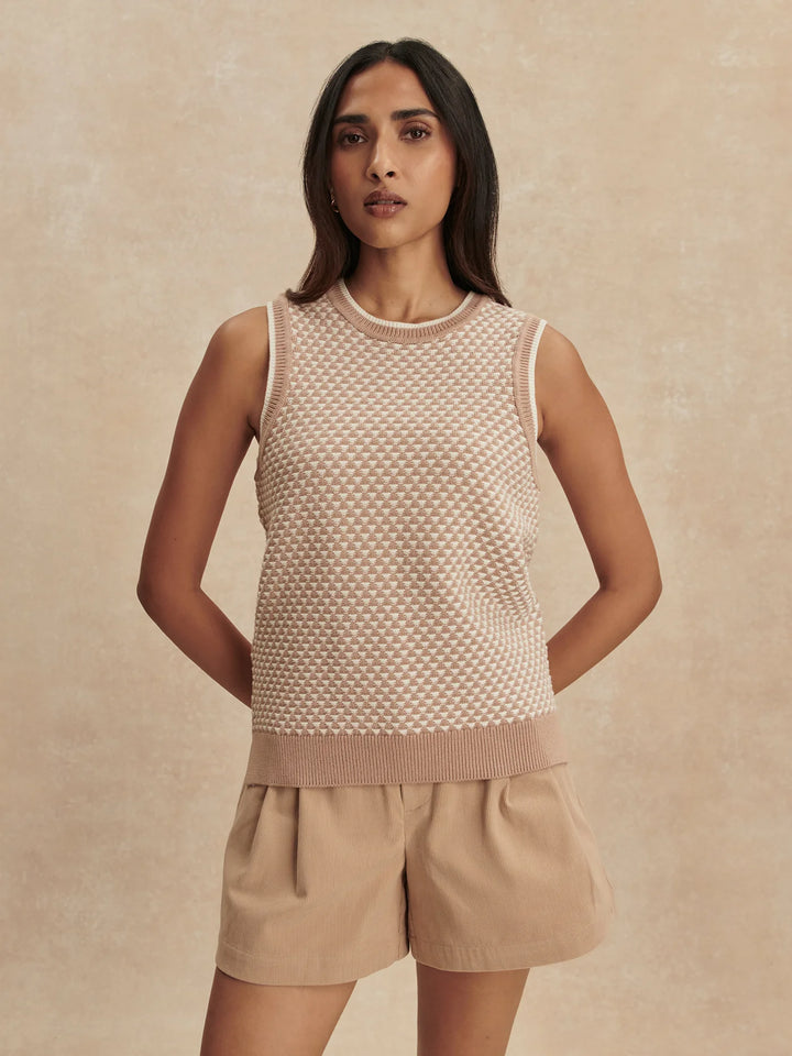 jenson stitch knit tank