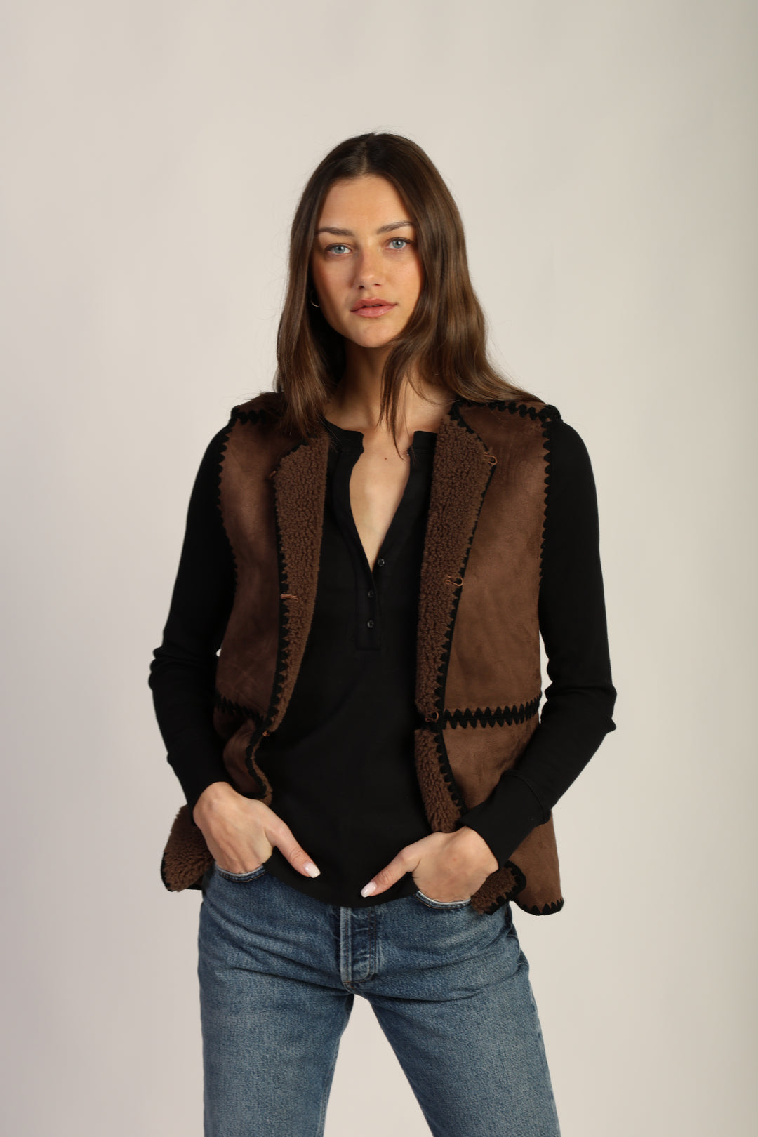 Casey Stitched Vest