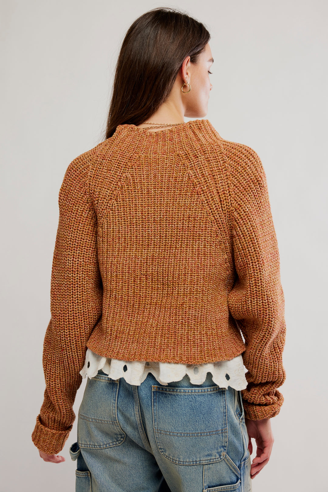 Low Tide Pullover in Cinnamon Spice
