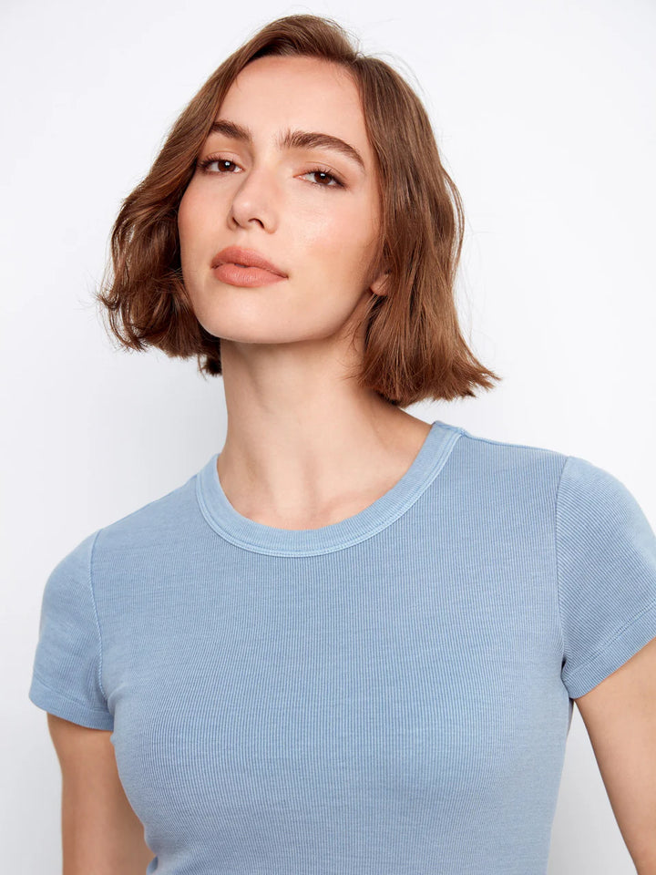 Tencel Rib T-Shirt