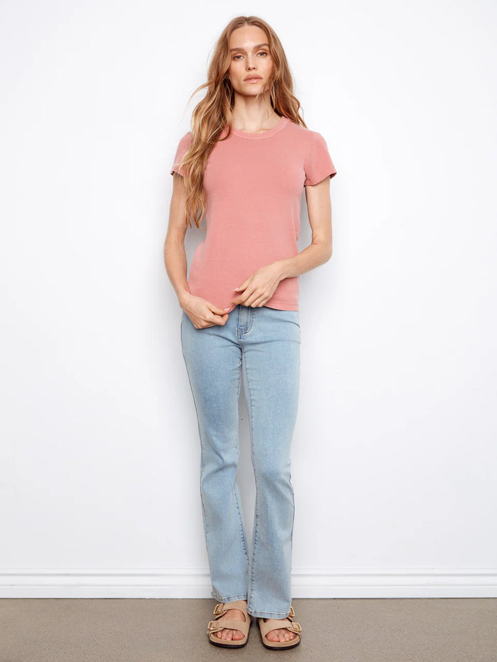 Tencel Rib T-Shirt