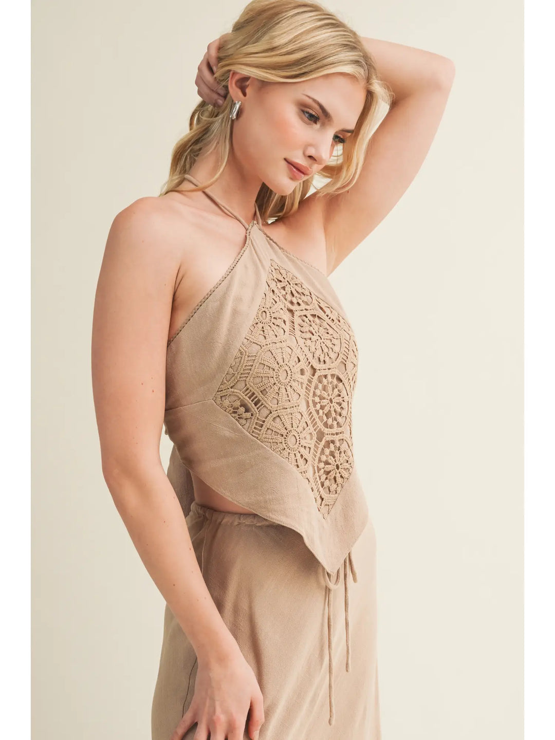 Halter Scarf Top