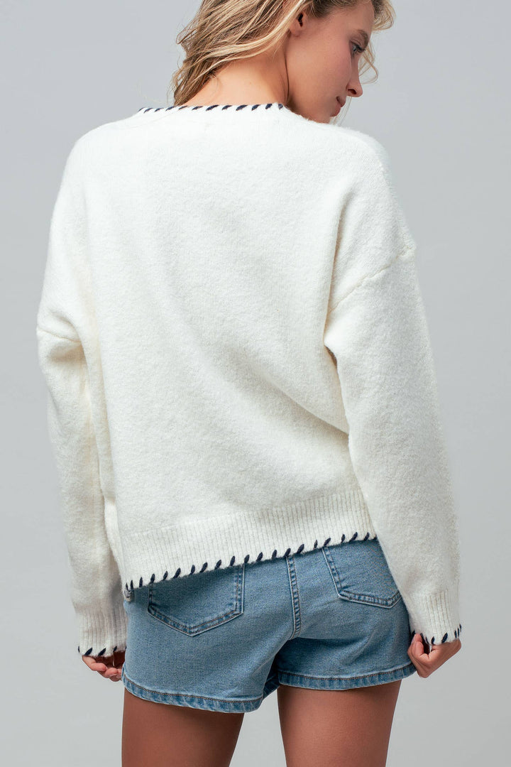 Whipstitch Lighthouse Sweater