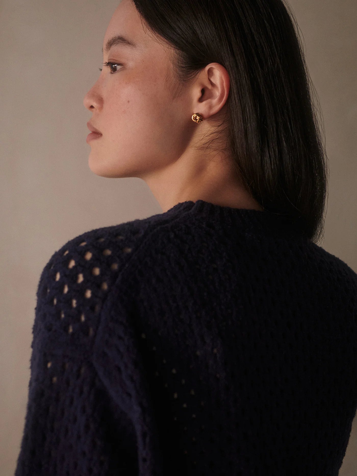 grady boucle knit sweater