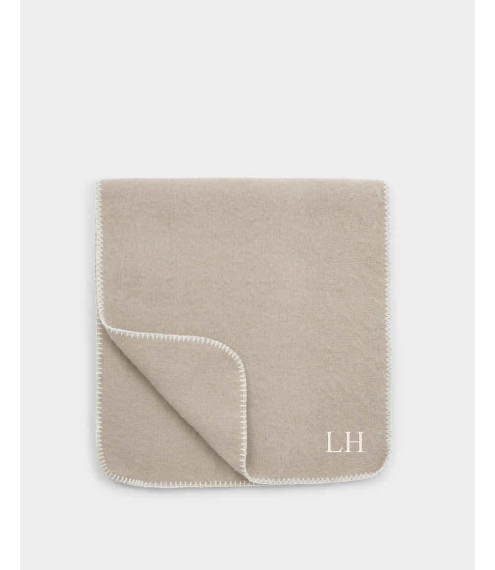 Whipstitch Scarf - Taupe