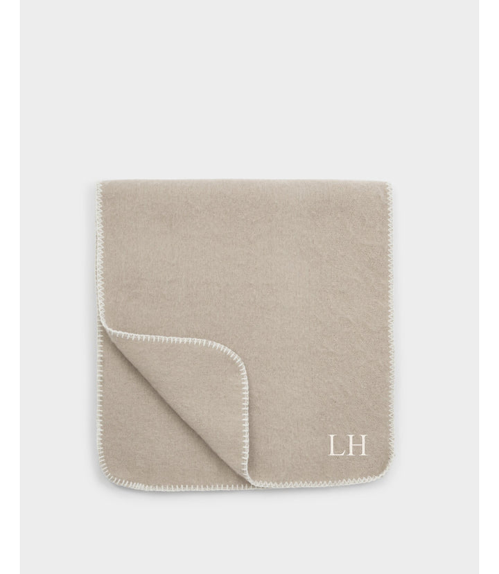 Whipstitch Scarf - Taupe