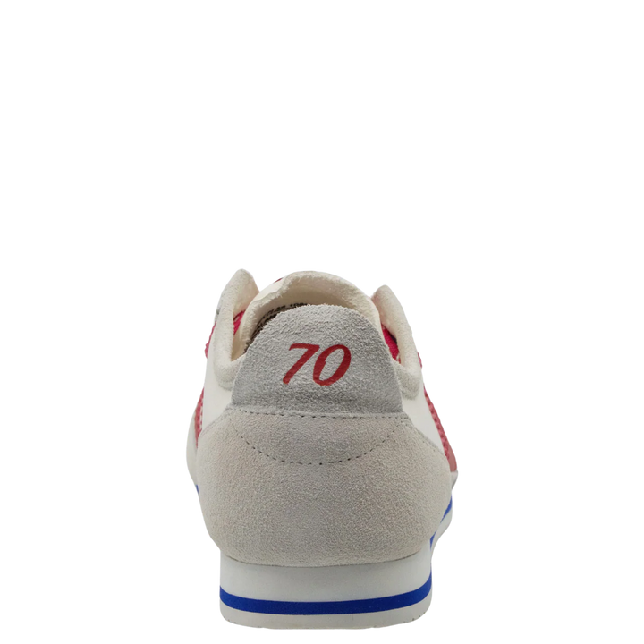 Leon in White Red Sneakers
