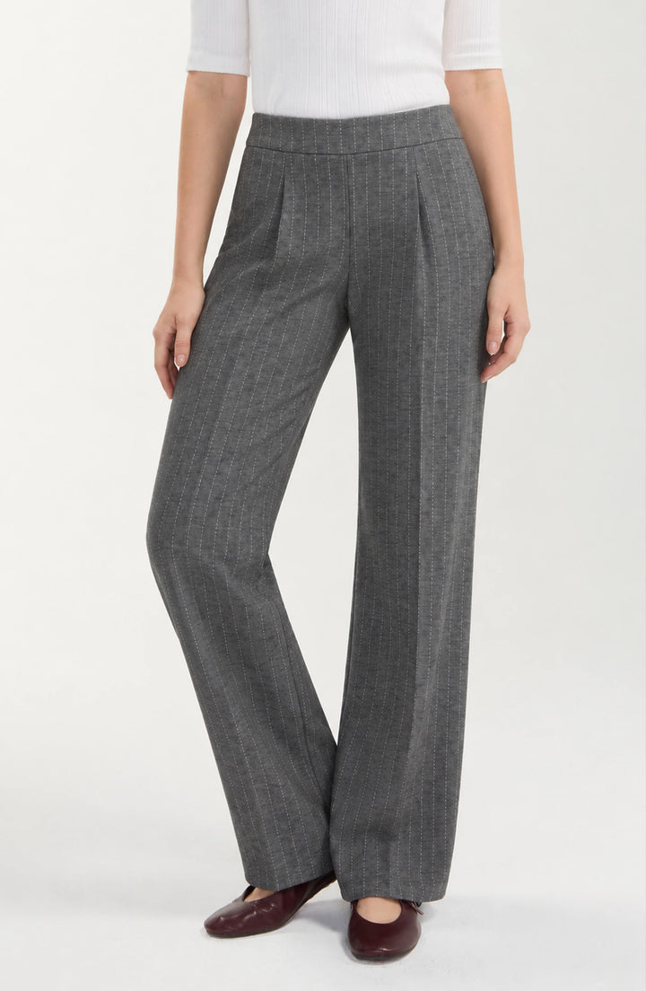 Pull-on Wide Leg Trouser