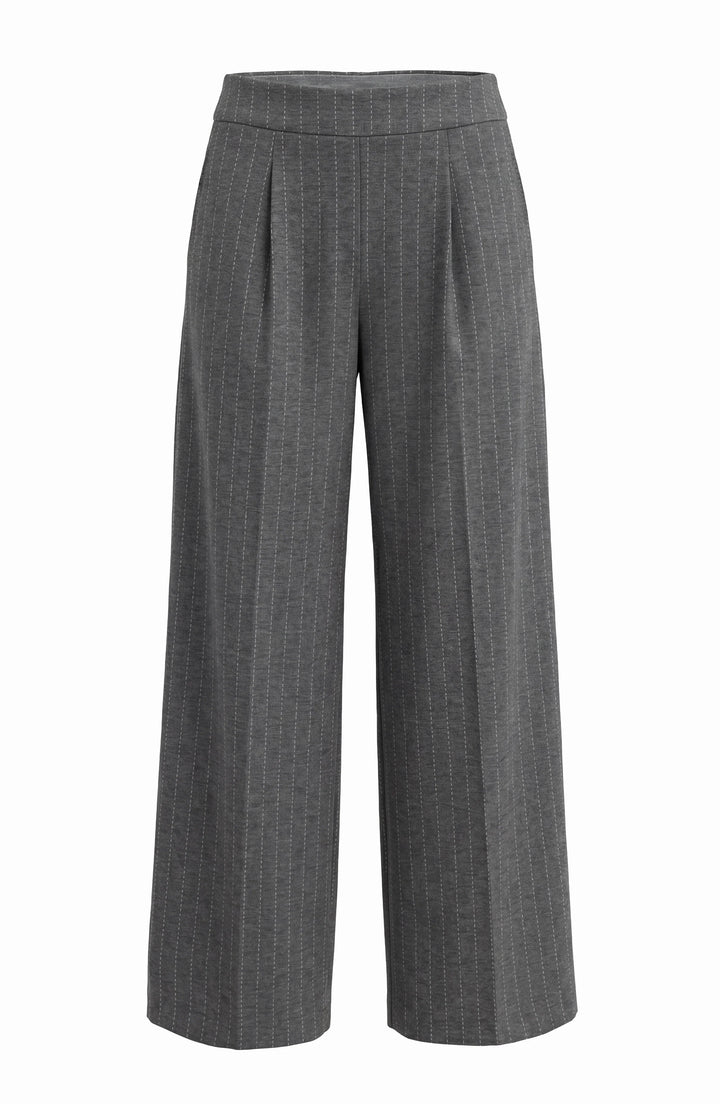 Pull-on Wide Leg Trouser