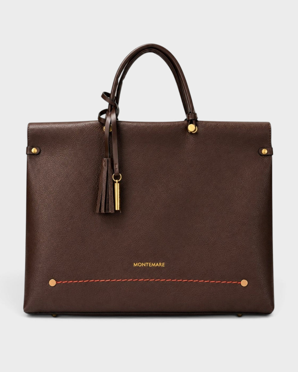 Montemaré Vienna Small Carry-On Tote in Brown