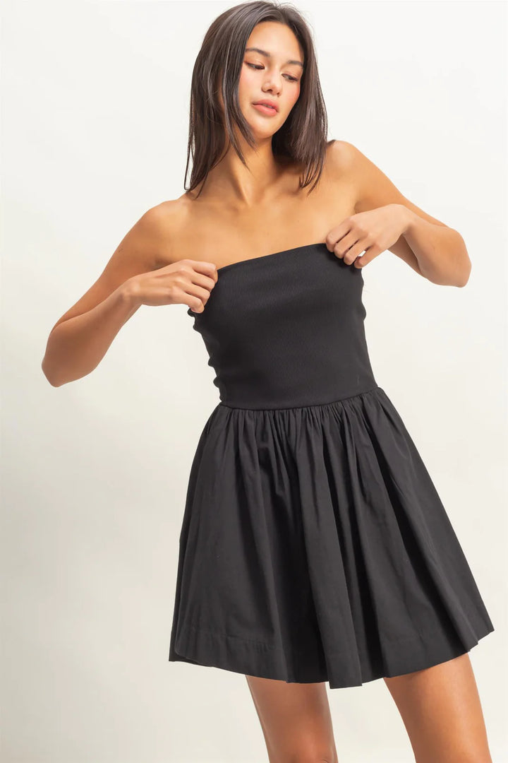 Strapless Mini Dress