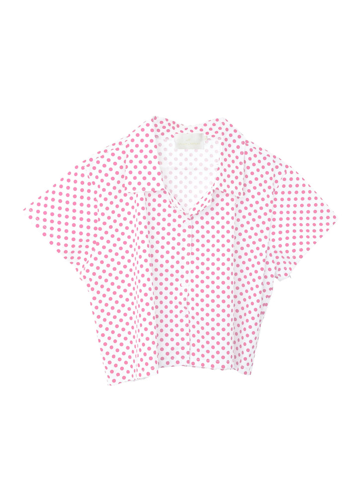 Polka Dot Boxy Top
