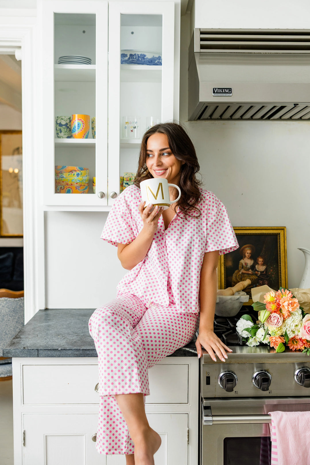 Polka Dot Boxy Top