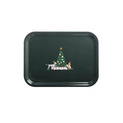 Christmas Dogs Tray
