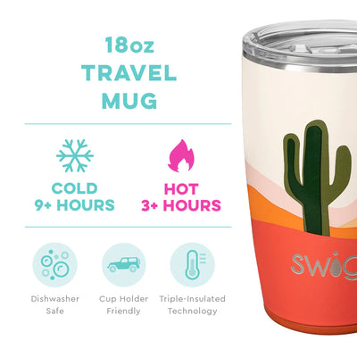 Boho Desert Travel Mug