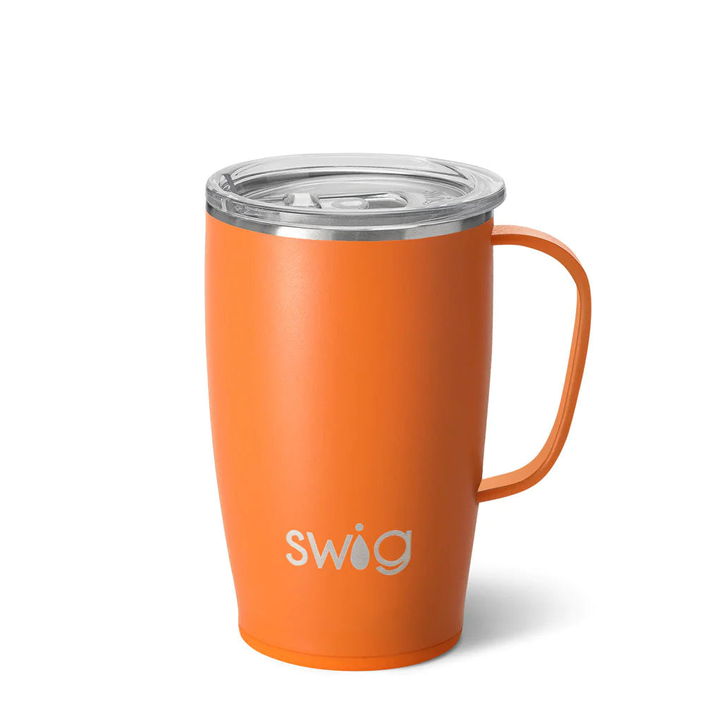 Orange Travel Mug