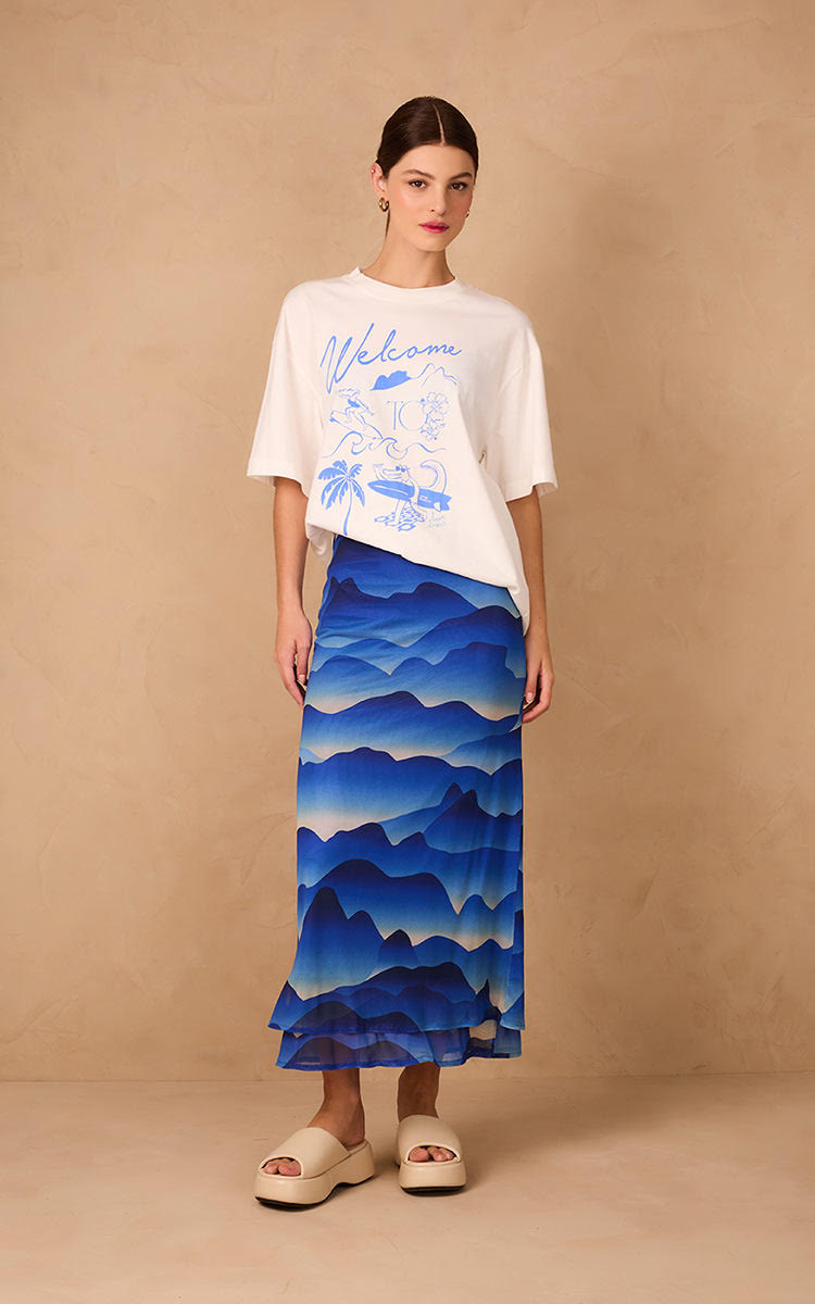 Blue Skirt