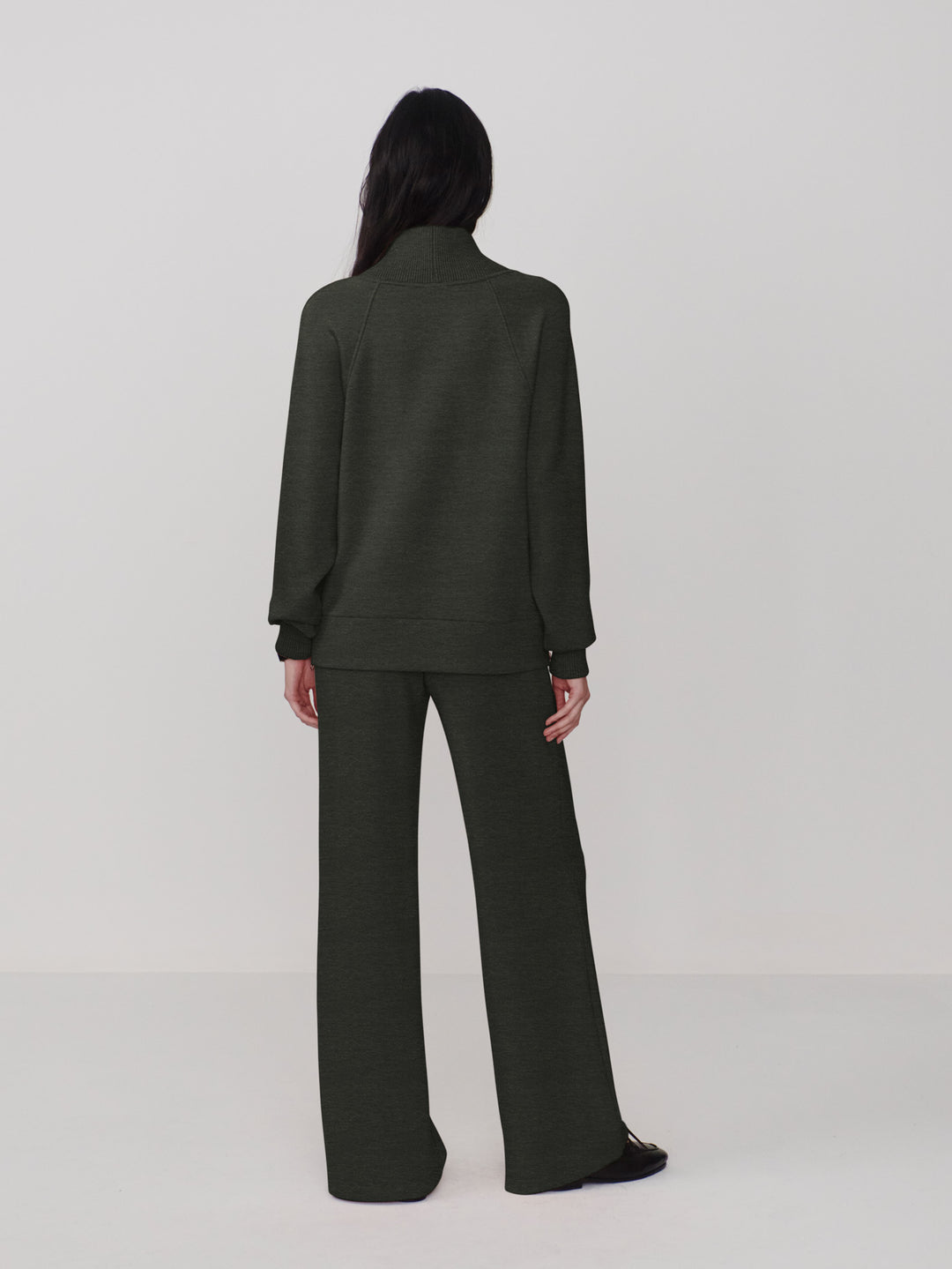 Macie Zip Hem Sweat