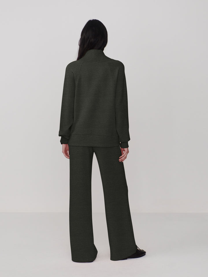 Macie Zip Hem Sweat