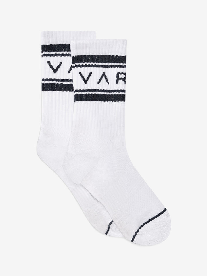 astley active sock - white / blue nights