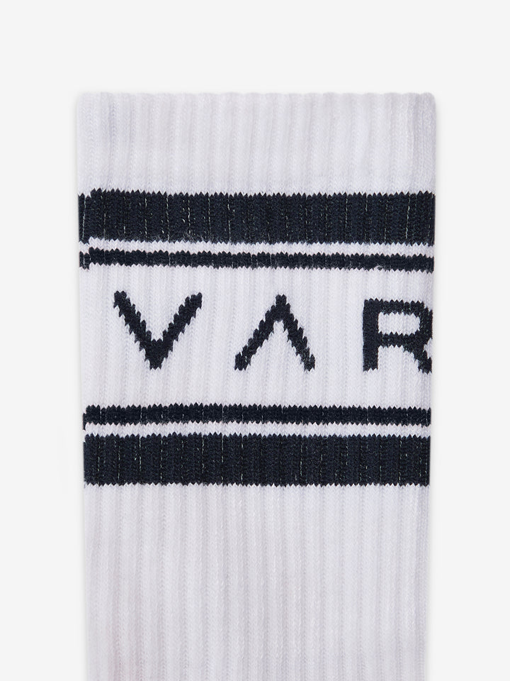 astley active sock - white / blue nights
