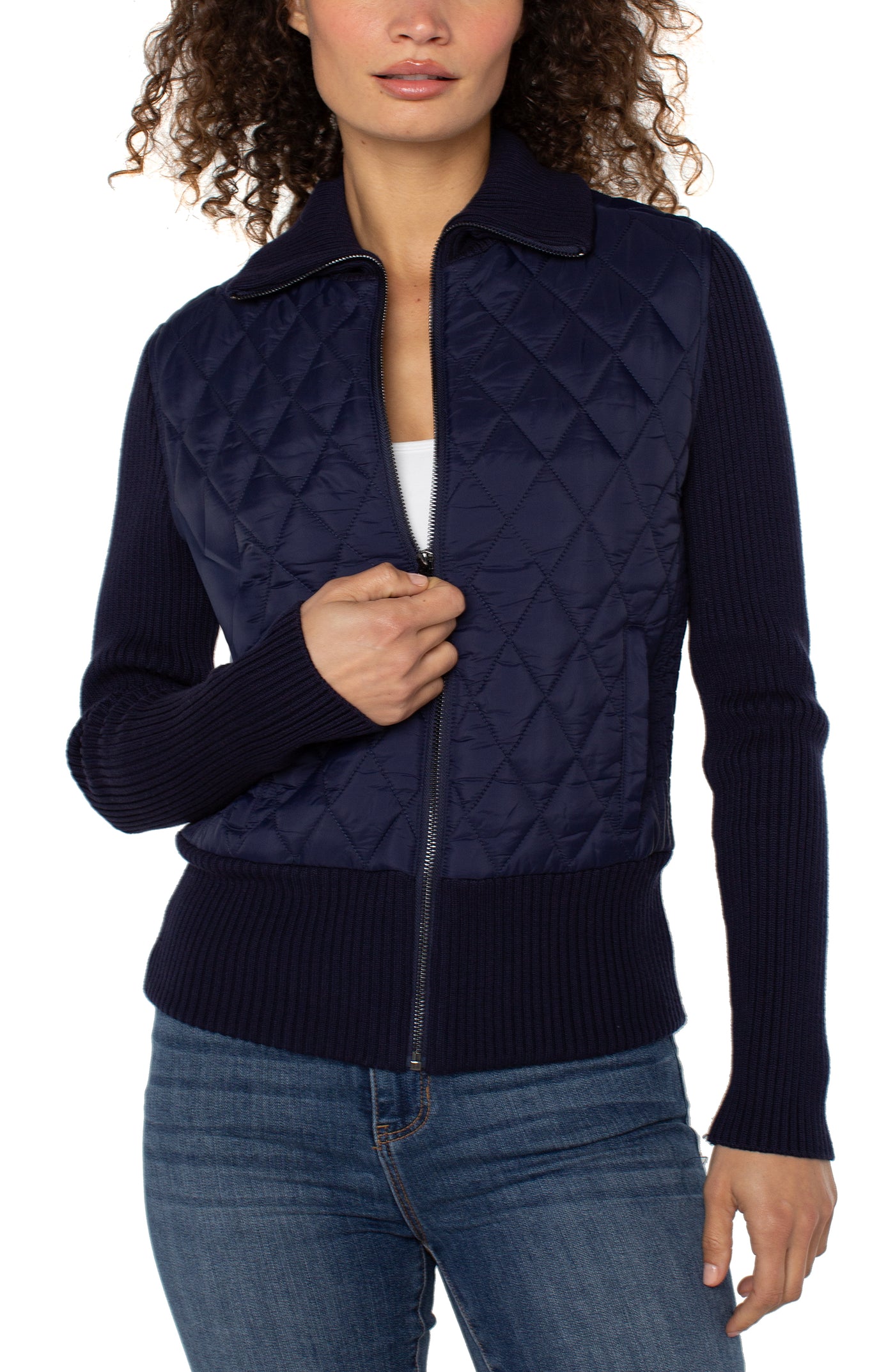 Long Slv Zip Jacket