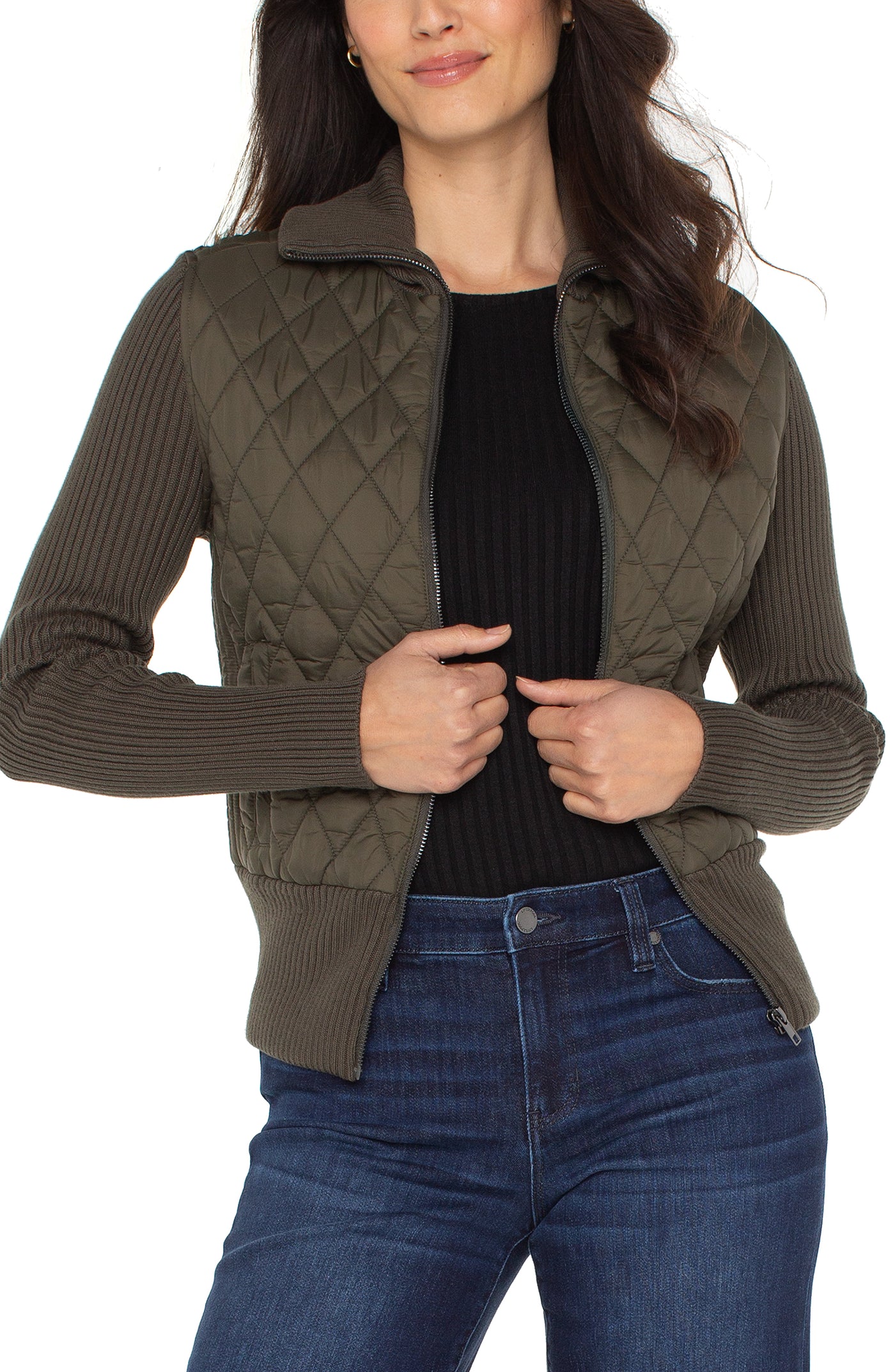 Long Slv Zip Jacket