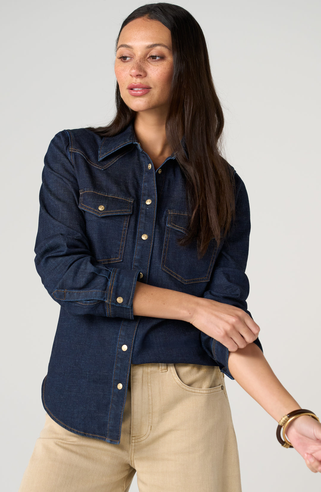 Western Slim Shirt